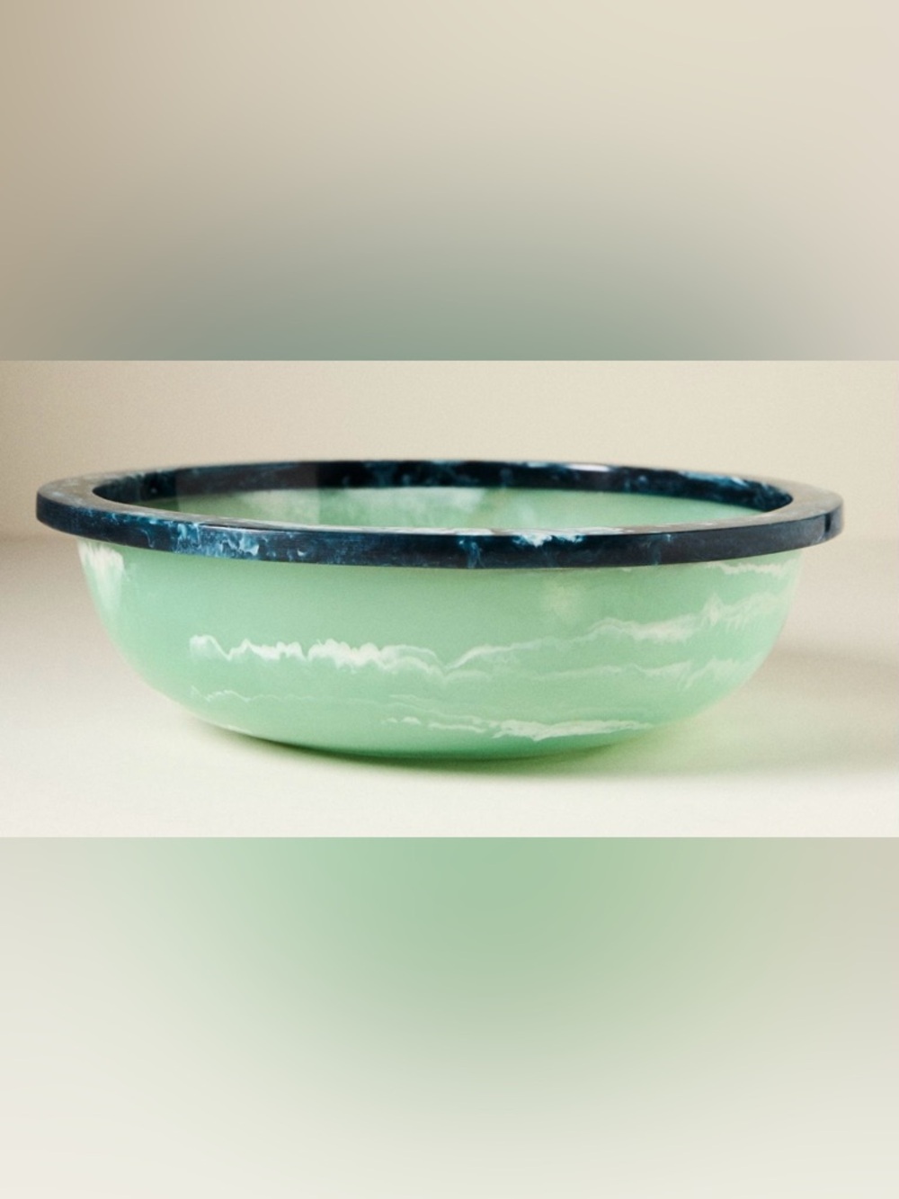 Anthropologie Susana Resin Serve Bowl NEW